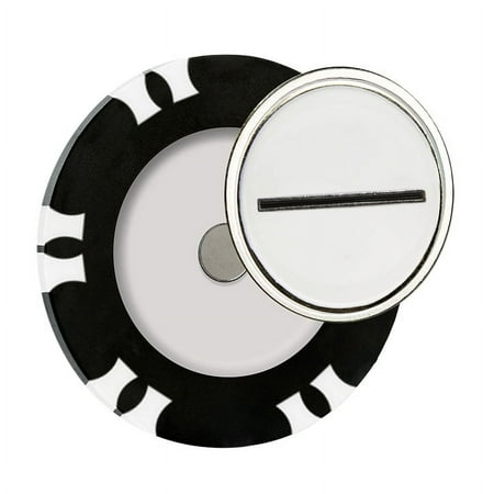 (2 pack) Athletic Works Golf Dual-Mark Poker Chip Ball Markers, 2-Pack