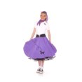 thumbnail image 2 of 10-12 yrs Large Child - 50's Poodle Skirt - Purple, 2 of 4
