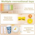thumbnail image 6 of suihuooo Foldable Wooden Baby Playpen Playard For Toddlers,63"x63"x24", 6 of 7