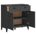thumbnail image 3 of vidaXL Sideboard Storage Side Cabinet Living Room Furniture Solid Wood Pine, 3 of 9