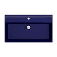 thumbnail image 5 of BOCCHI 1377-010-0126 Milano Wall-Mounted with Overflow In Sapphire Blue, 5 of 7