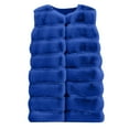 thumbnail image 2 of Patlollav Women's Sleeveless Waistcoat Plush Jacket Coat Vest, 2 of 6