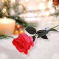 thumbnail image 3 of Artificielle LED Rose Réaliste Lumière jusqu'à Fleur Illuminée Rose pour Valentine, 3 of 10