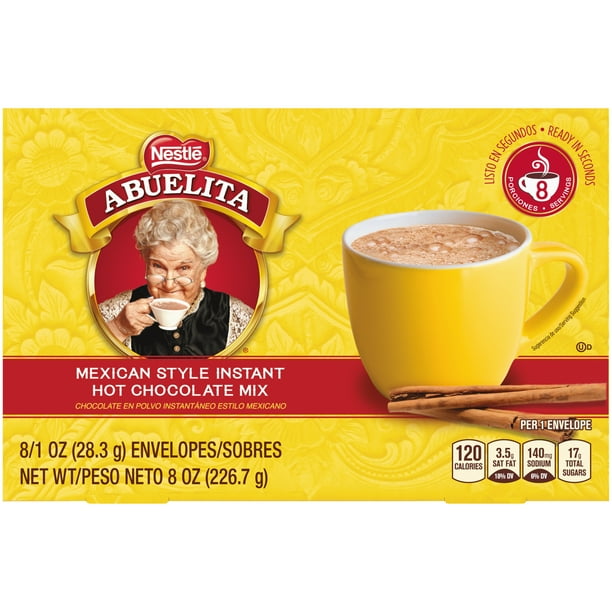 Abuelita Mexican Style Instant Hot Chocolate Drink Mix 8 oz. Walmart