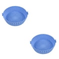 thumbnail image 4 of Kearding Freidora de aire resistente al calor, olla de silicona con asa, revestimiento antiadherente, bandeja para microondas, cestas, accesorios, piezas Type1 NO1 Kearding CBP164787, 4 of 6