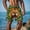 Army Green, variant on Men's Swim Trunks Funny Cartoon Graphic Swim Shorts Mesh Drawstring Elastic Waist Lining Swim Trunks with Pockets