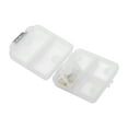 thumbnail image 6 of Unique Bargains 1 Pc Pill Case 6 Grid Mini Pill Box Clear Gray, 6 of 6