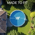 thumbnail image 6 of Shop Square 18' Round Above Ground Pool Liners, 52" Wall, Unibead Pool Liners, Standard Gauge, Boulder Swirl, 6 of 6
