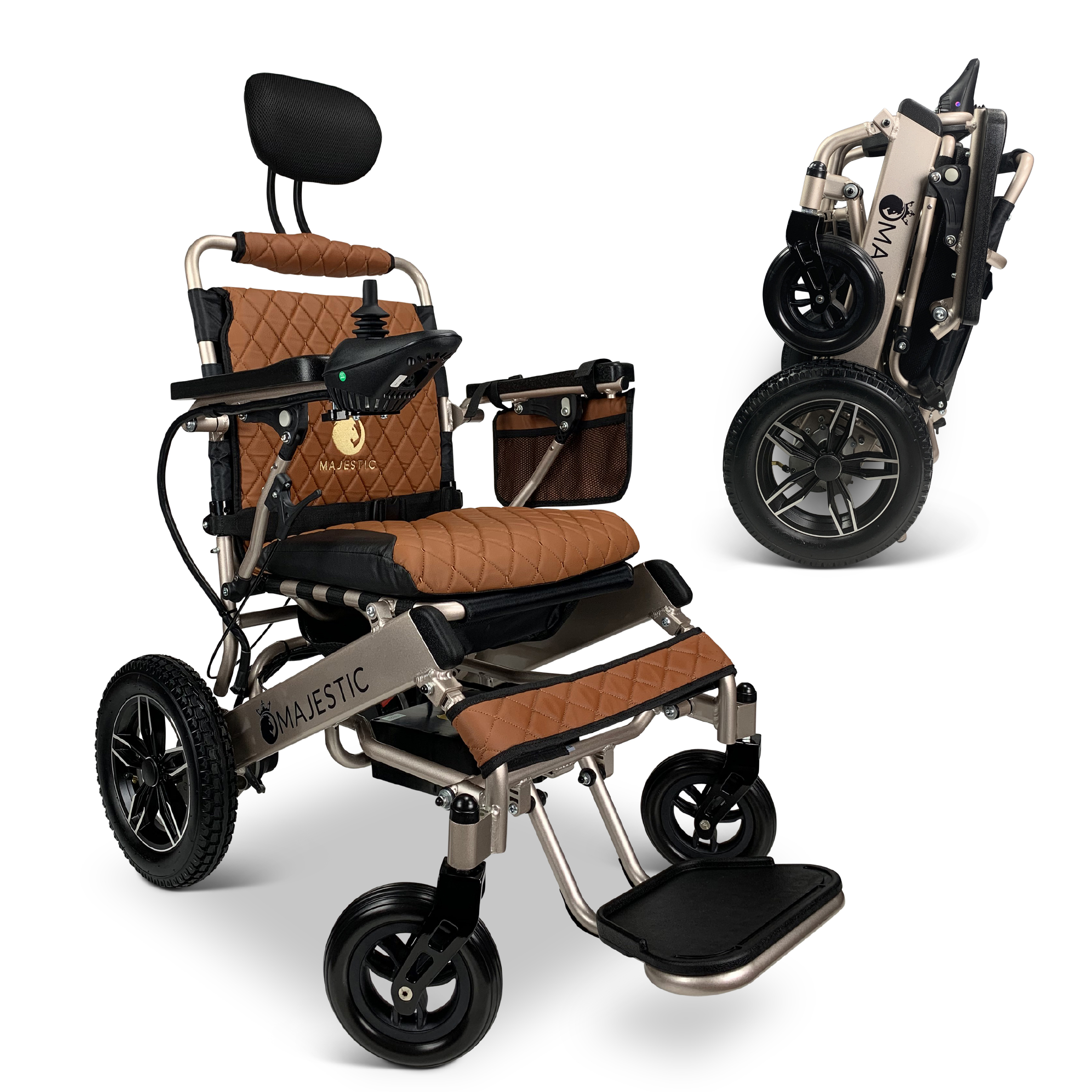 MAJESTIC 2022 New Remote Controlled Electric Wheelchair, Foldable