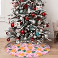 thumbnail image 5 of Yiaed Fruit Print Christmas Tree Skirt , Tree SkirtsTree Mat for Christmas Winter Holiday Indoor Decorations-48", 5 of 7