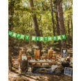 thumbnail image 4 of Banner de cumpleaños Letjolt Greenery Theme, 13 unidades, 4 of 5