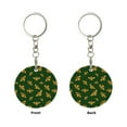 thumbnail image 2 of Naloa Hohey Bee Print Round Keychain Keychain Key Ring, Key Tag, Key Chain Bulk for Gift Accessories (Round), 2 of 7