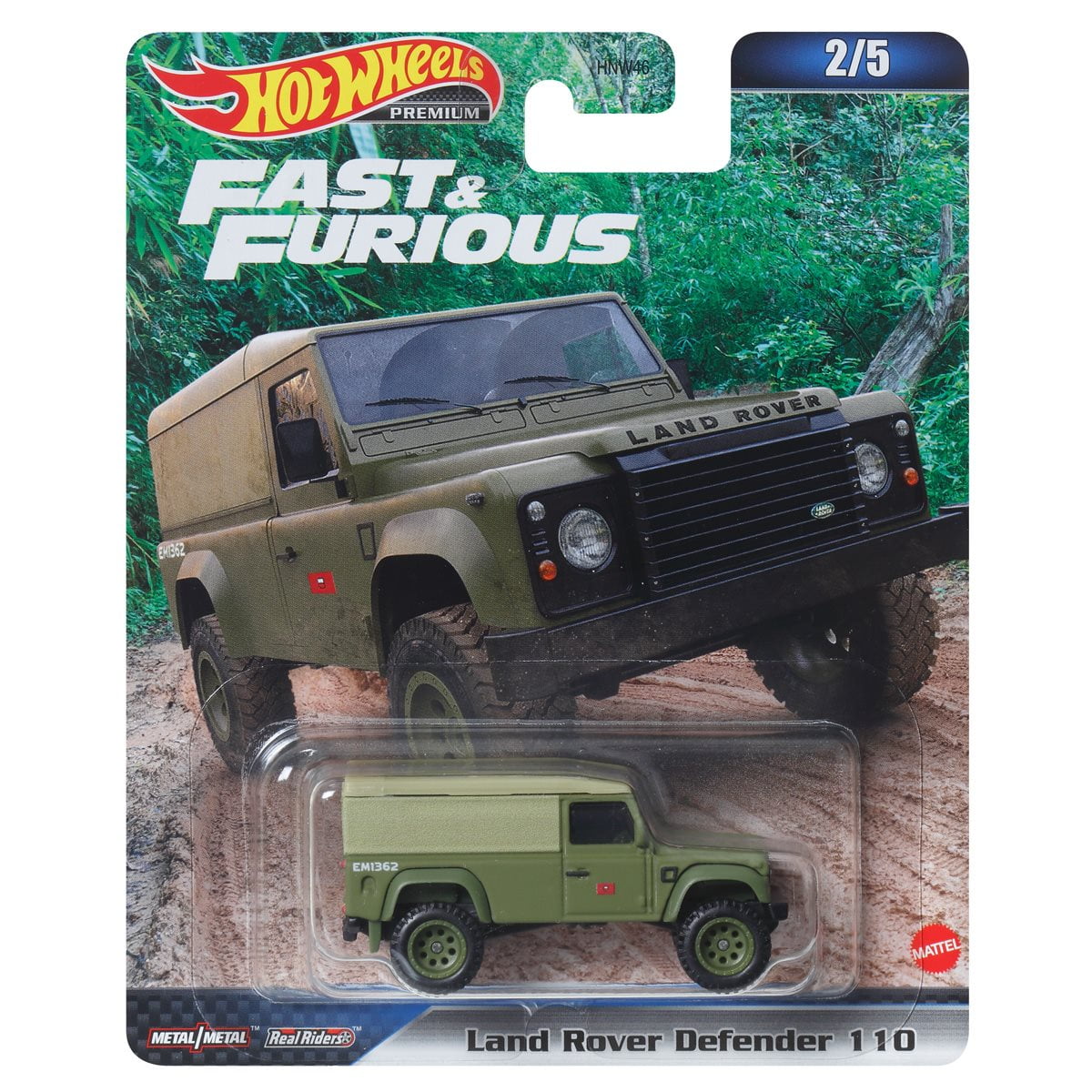 Hot Wheels 2023 Fast & Furious Premium Complete Set of 5 (HNW46-956D)