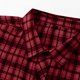 thumbnail image 4 of Blusa y camisa de manga larga con cuello vuelto para hombre, estilo informal, a cuadros, con bolsillos y botones, de licra, 4 of 7