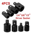 thumbnail image 4 of Clé Socket, 3/8 Pouces 1/2 Pouces Pilote Conversions 1/2 Pouces Pilote Réducteur 1/4 Pouces 3/8 Pouces Adapter Réducteur 1/4 Pouces Pilote Perceuse 4 Pcs Socket Puissance Pilote en Acier Puissance Pilote Puissance Buzhi Huiop, 4 of 6