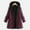 Colorblock, variant on Jacenvly Winter Coats for Women Soft Comfortable Plush Jackets for Women Solid Hooded Zipper Pocket Mid-Length Dresses for Women Loose Casual Womens Long Sleeve Tops
