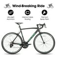 thumbnail image 4 of Hiland Aluminum Road Bike,Shimano 14 Speeds, 53/57cm Frame, Racing Bike for Men Mens Racing Bike, 4 of 6