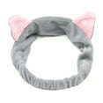 thumbnail image 4 of Girl Woman Cute Cat Ears Stretch headband Hair Accessories for Wash Face Make-up, 4 of 13