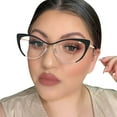 thumbnail image 3 of Sexy Fashion Cat Eye Glasses Clear Lens Hot Frames For Adult, 3 of 7
