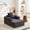 Corduroy | gray, variant on Anoncndin 45" Boneless Lounge Chair Indoor,Mini Cloud Couch with 12.2" Thick Cushion,Soft Corduroy Chaise Lounge Chair,No Assembly Floor Sofa for Living Room,Bedroom,Reading Nook & Playroom