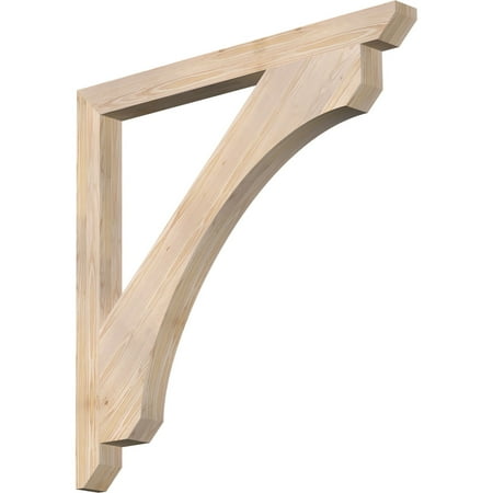 

Ekena Millwork 3 1/2 W x 44 D x 44 H Legacy Slat Smooth Bracket Douglas Fir