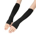 thumbnail image 2 of Joernso Women Men Long Fingerless UV Sun Driving Cover Arm Sleeves Mittens, 2 of 8