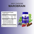thumbnail image 2 of Marobrain Memory Pills, Maro Brain Support Supplement (60 Capsules), 2 of 9