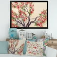 thumbnail image 3 of Designart 'The Blossoming Tree With Red Flowers I' Traditional Framed Art Print, 3 of 4