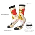thumbnail image 4 of Rocae Three Gnomes With Balloons for Adult Socks Casual Athletic Stretchy Loose Socks for Women Men Non-Slip Middle Tube Socks, 4 of 6