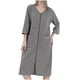 thumbnail image 2 of Batas Batas Para Mujer Albornoz Suave Hasta La Rodilla Ropa De Estar En Casa Albornoz Largo Bata De Noche Pijamas De Mujer, 2 of 8