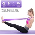 thumbnail image 3 of 2 Pcs 1.5 M Resistance Exercise Rubber Bands, Unisex Elastic Stretch Bands Ideal For Pilates, Yoga, Rehab, Stretching, Ballet, Gym, Strength Training, 3 of 4