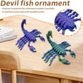thumbnail image 3 of 3D Printed Scorpion Desktop Ornaments With Adjustable Joints, 3 of 5