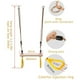 thumbnail image 2 of Barra de columpio trapecio para niños con anillos, juego de madera con anillos de plástico, anillos de gimnasio para niños y adultos, 2 of 8