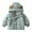 Green, variant on Paokuoon Kids Boys Winter Coat Hooded Cotton for Toddler 2-7Y Thickened Solid Color Outerwear