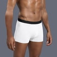 thumbnail image 1 of Fiudx Algodón Interior, Pantalone Cortos Transpirables para Hombre, Algodón Cómodos, Calzones y Cintura Elástica Ancha, Calzones de Cintura Baja, Ropa de Diario, Ropa Deportiva, Lavish a Máquina., 1 of 7