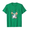 thumbnail image 4 of VBTAPA Women Happy Easter Shirt Eggs Hunting Themed Graphic T-Shirts Funny Cute Graphic Tees Teen Girls Short Sleeve Crewneck Tops Flash Sales Green M, 4 of 5