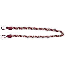 Xoxingysm Pastoral Curtain Tassel Tie Rope Red S5,Ropes Tie Backs for Window Curtain Cord Buckle Tiebacks Braided Tie Backs