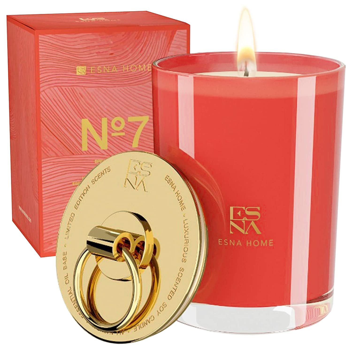 Great Scents High Fragrance Scented Jar Candles 25 Hr Burn Christmas Women Gift 