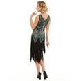 thumbnail image 5 of PrettyGuide Women's 1920s Flapper Dress Vintage Swing Fringed Gatsby Roaring 20s Dress, Medium, 5 of 8