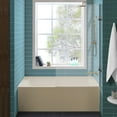 thumbnail image 4 of Voltaire 54" x 30" Right-Hand Drain Alcove Bathtub with Apron in Bisque, 4 of 11