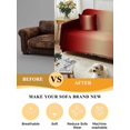 thumbnail image 5 of Dark Red Ombre Couch Cover for Dogs, Modern Yellow Gradient Farmhouse Art Washable Sofa Covers Slipcover for Pets Dogs Futon Cover, Couch Recliner Covers, Oversized Chair Slipcover 71"x91", 5 of 9