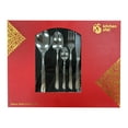 thumbnail image 1 of Kitchen Star Stainless Steel 34pc Flatware Set - Gold, 1 of 5