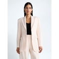 thumbnail image 2 of Devil Wears Prada Scoop Collection Women's and Women’s Plus Single Breasted Blazer, Sizes XS-4X, 2 of 6