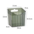 thumbnail image 5 of Wall Mounted Storage Bin Hanging Container Organizer Basket For Kitchen Bathroom Office Bedroom Transparent, 5 of 12