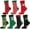 C-Christmas, variant on Loritta Secret Womens Crew Socks, 7 Pairs Cotton Black Funny Casual Soft Dress Socks for Women Ladies Size 9-11