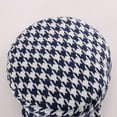 thumbnail image 5 of CoCopeaunts Beret Hats for Women Autumn Winter Hat Lattice Flat Top Men Wide Brim Newsboy Cap Female Keep Warm Military Cap, 5 of 7