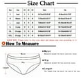 thumbnail image 3 of HUPOM Panties For Women Plus Size Underwear High Waist Leisure Tie Maternity Waist Black XL, 3 of 9