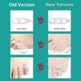 thumbnail image 3 of Toe Spacers, 17 x 11 x 2CM Bunion Pads, Silicone Small Toe for Toe Bursitis, 3 of 7