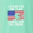thumbnail image 6 of Wild Bobby I Stand for The Flag I Kneel for The Cross Men Tee, 6 of 6