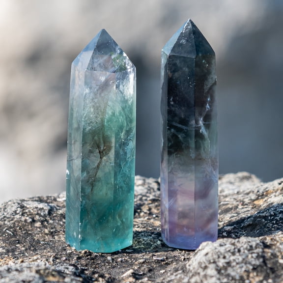 Fluorite Crystal Tower